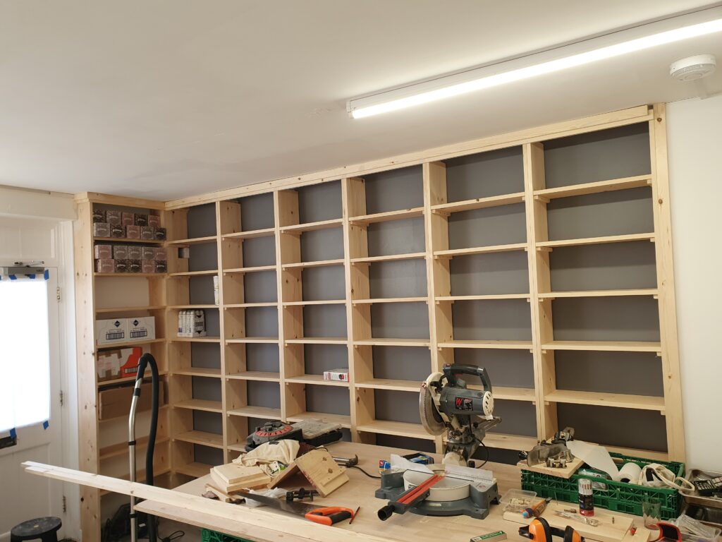 Shop under construction