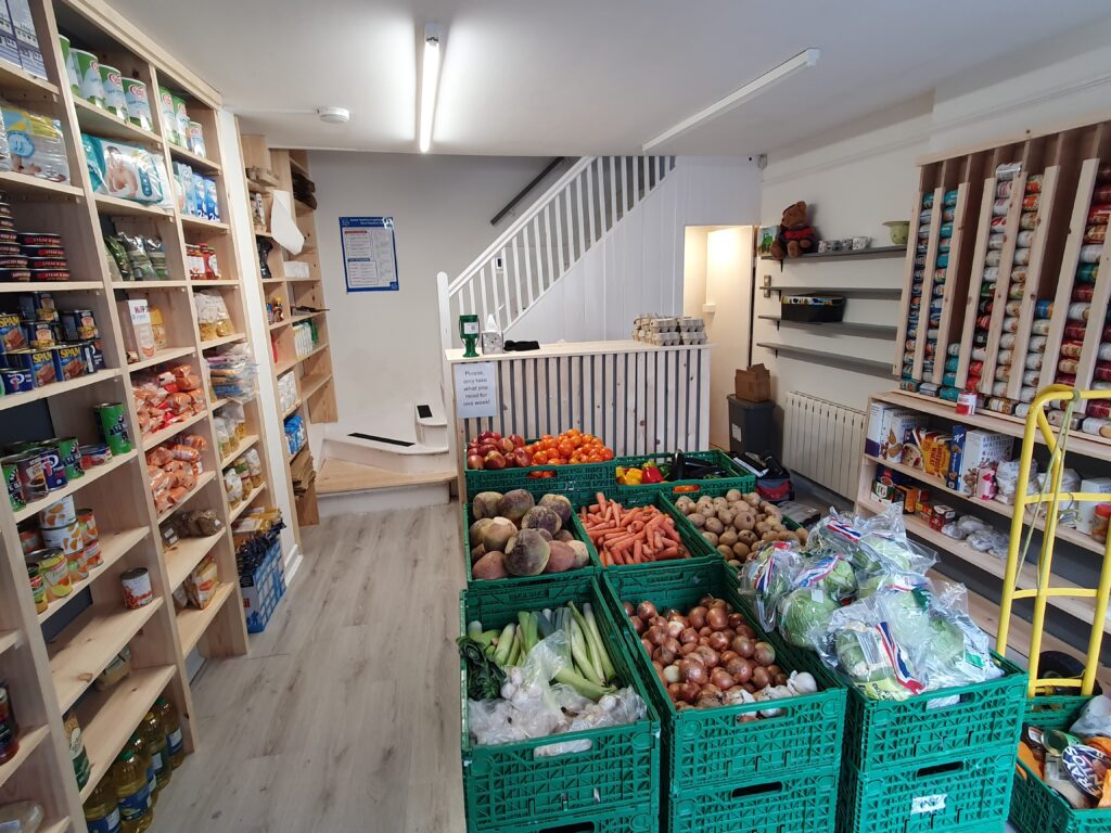 Shop finished and ready to serve