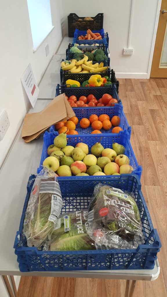 Fruit and vegetables always needed